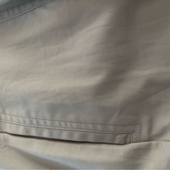Banana Republic Cargo Shift Dress Women 4 Beige Belted Button Up Utility Safari - Picture 8 of 13